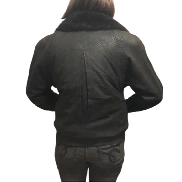 Andrew Marc versatile suede jacket & fur vest and Puffer coat + FREE GIFT - Picture 2 of 8